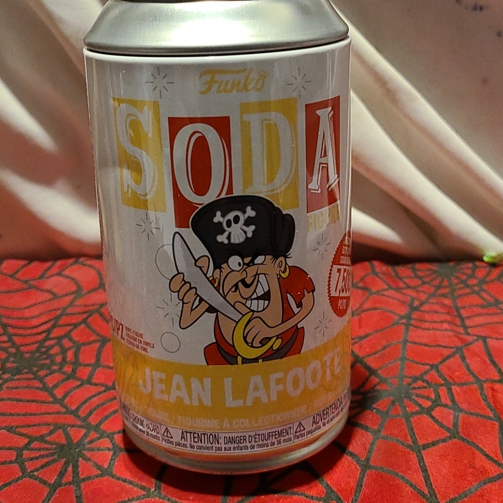 052126 Jean LaFoote Pirate-Funko Soda Quaker Oats Foe of Cap'n Crunch Figure .#g
